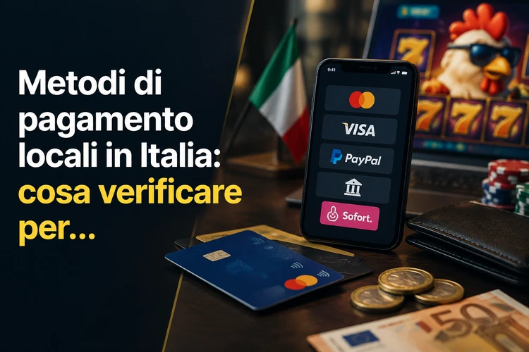 Metodi di pagamento locali in Italia: cosa verificare per chicken road 2 slot