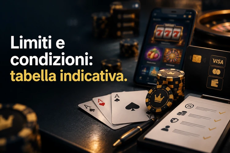 Limiti e condizioni: tabella indicativa