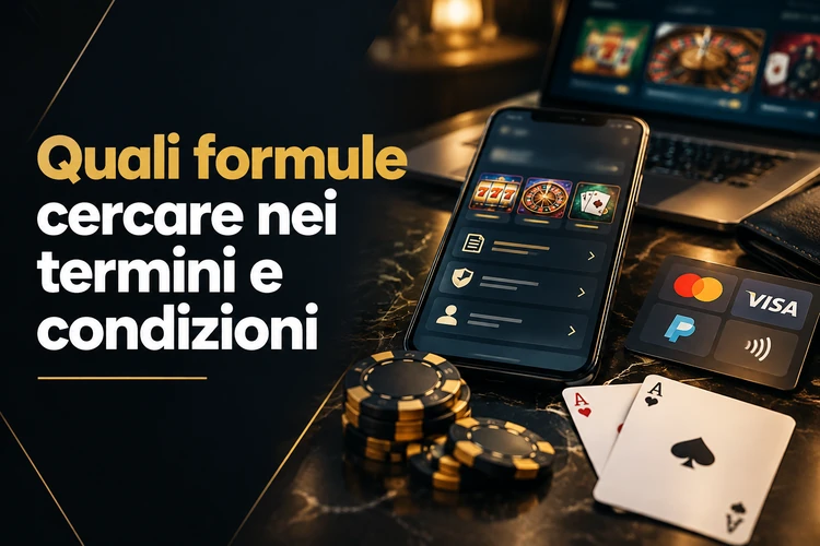 Quali formule cercare nei termini e condizioni