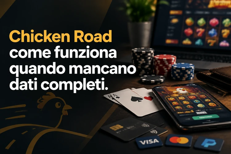 Chicken Road come funziona quando mancano dati completi