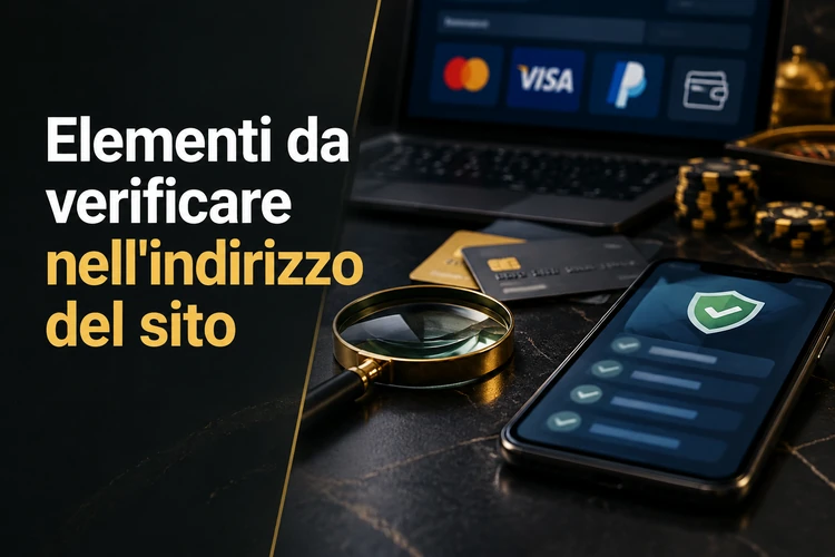 Elementi da verificare nell'indirizzo del sito